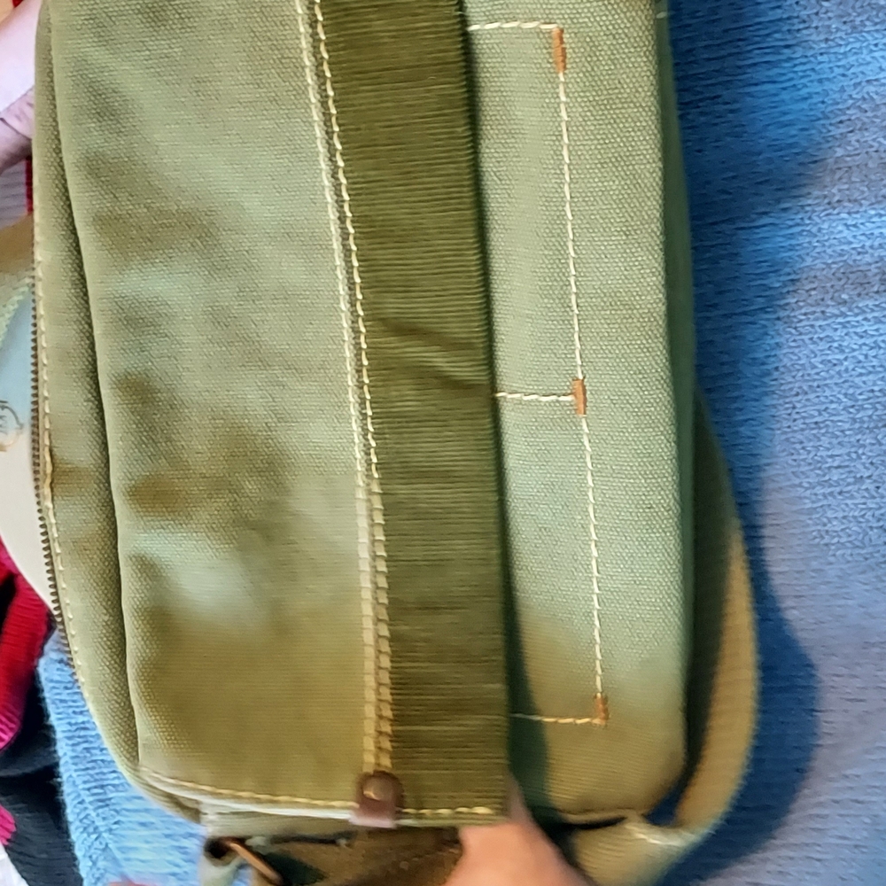 Fossil Floral Interior Canvas Bag